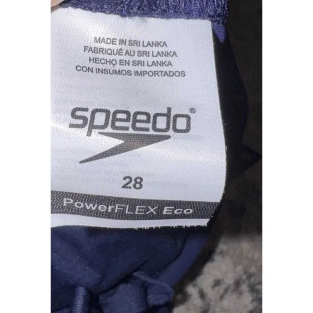 Speedo Boys Pro Flex Jammer Swimsuit Size 28 Blue Swim Competition NWT